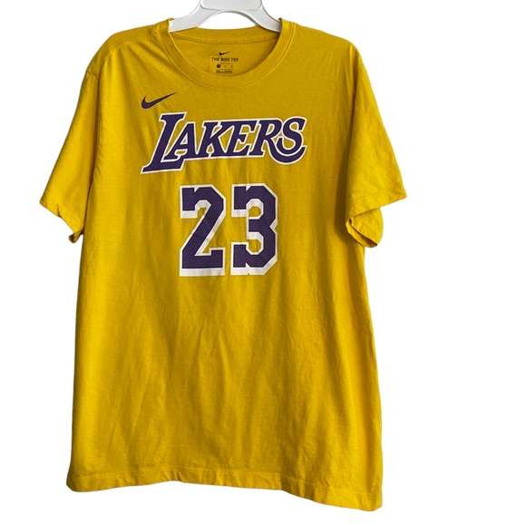 Nike Los Angeles Lakers Lebron James T-Shirt XL - Picture 1 of 6